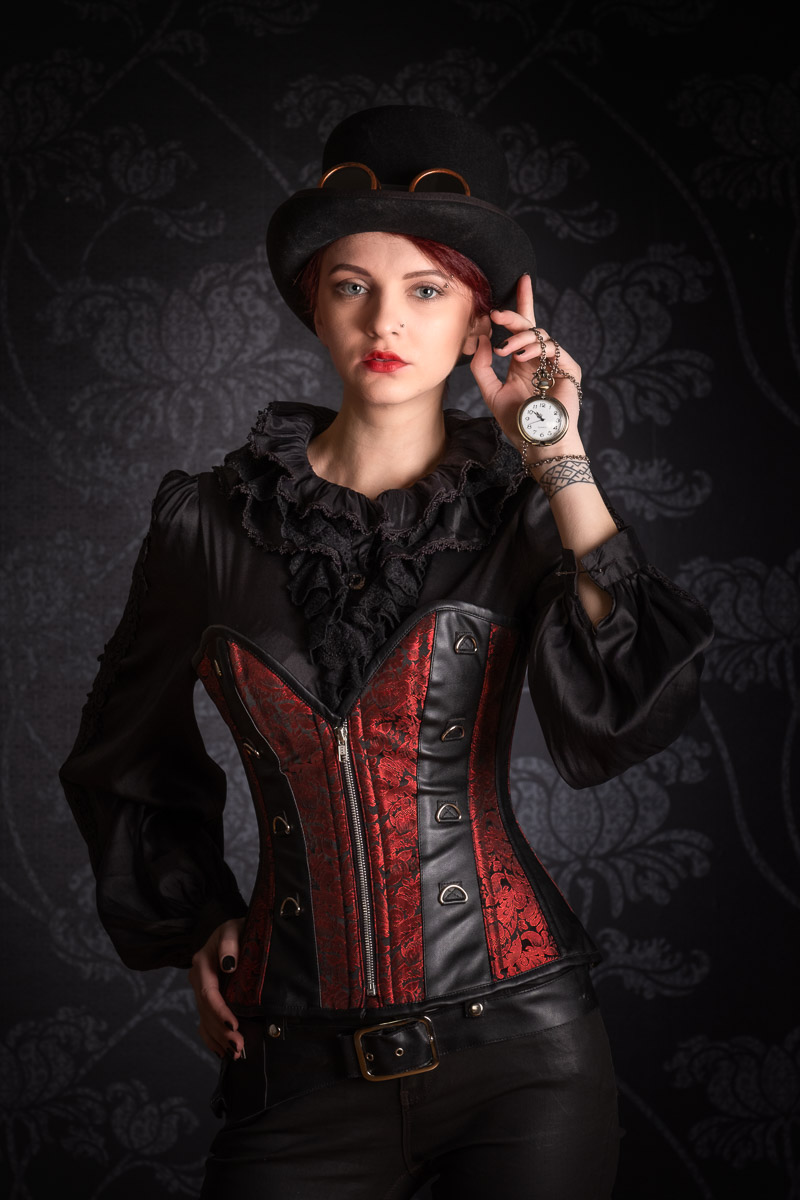 modellbilder på sig själv